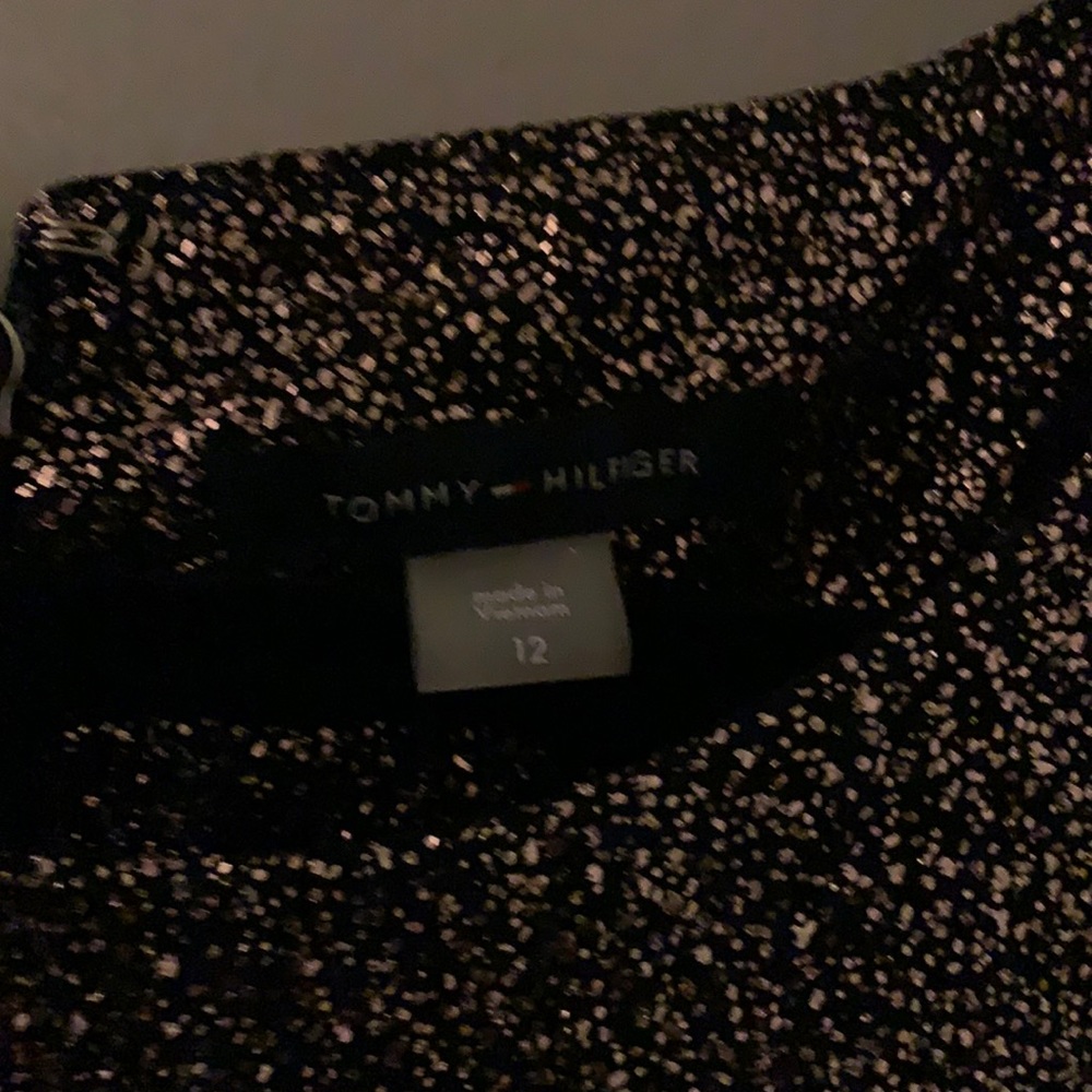 Tommy Hilfiger Dress in gold and copper! New! Size12